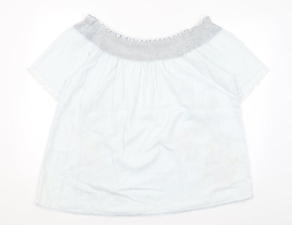 Denim Co Womens Beige   Basic T-Shirt Size 14