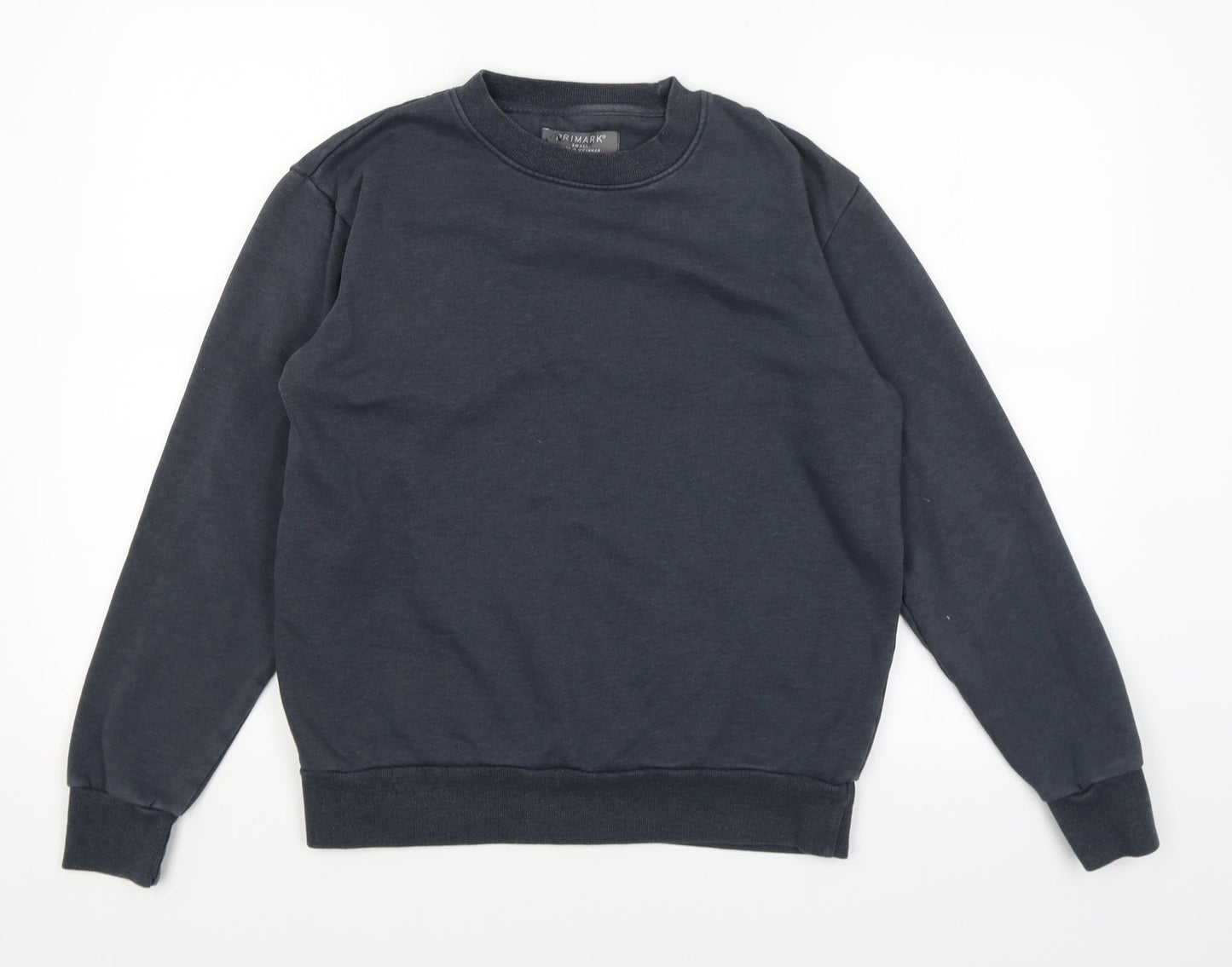 Primark Mens Blue   Pullover Jumper Size S