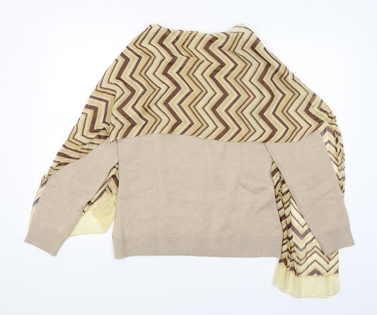 Celaia Womens Brown   Pullover Jumper Size 10