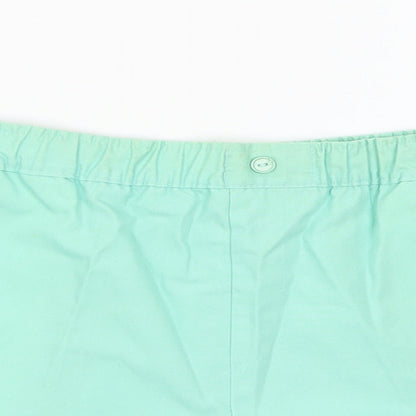 Amiga Womens Blue   Chino Shorts Size 10