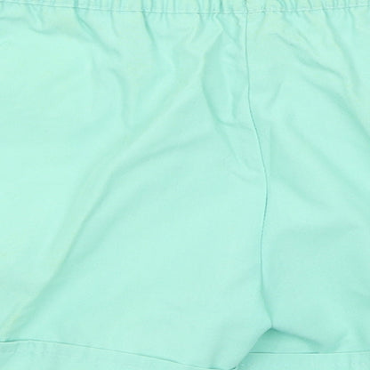 Amiga Womens Blue   Chino Shorts Size 10
