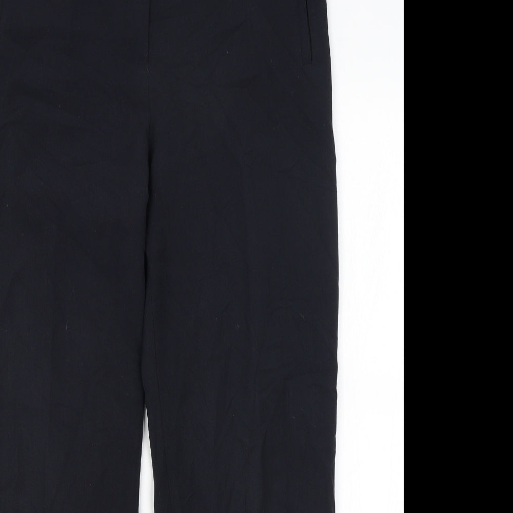 Womens UK Size 12 M&S Regular Fit  Blue Trousers