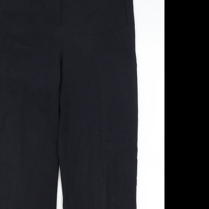 Womens UK Size 12 M&S Regular Fit  Blue Trousers
