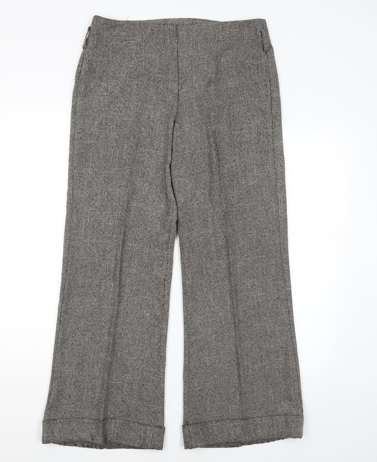 Womens UK Size 12 Evie Regular Fit  Brown Trousers