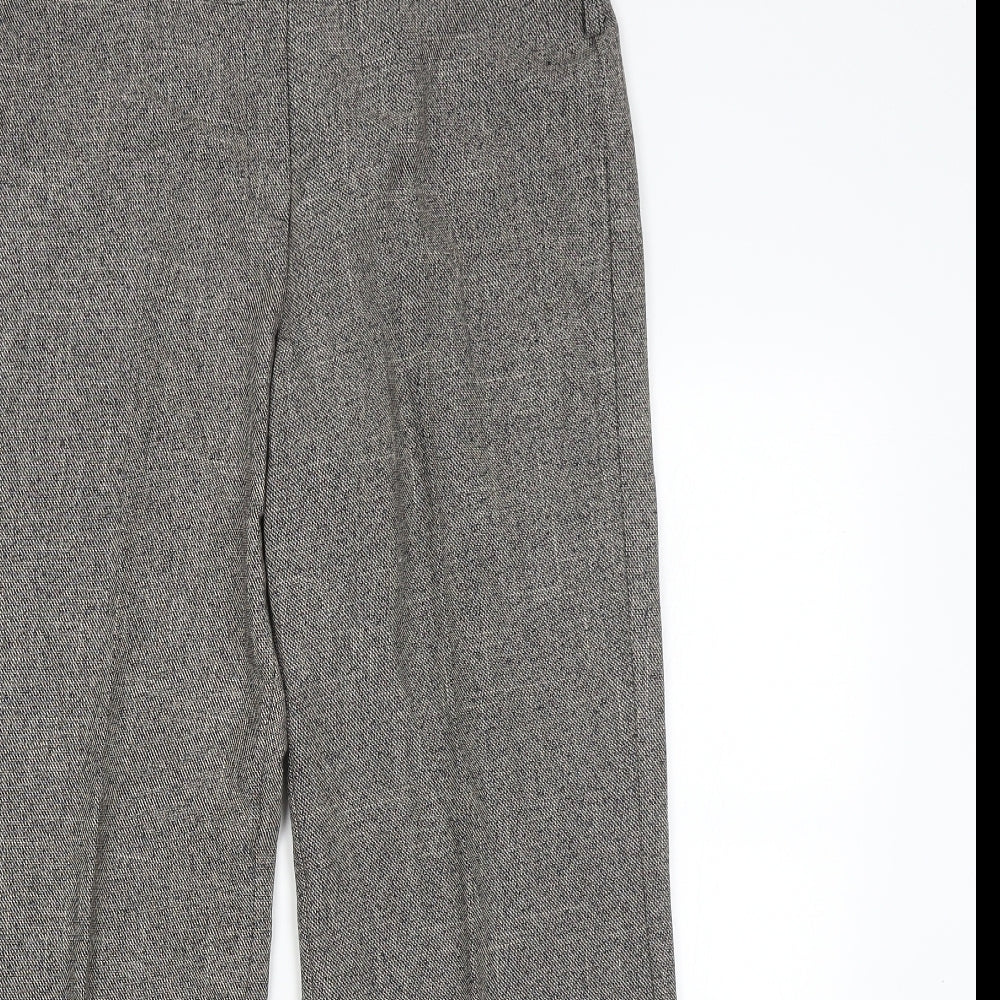 Womens UK Size 12 Evie Regular Fit  Brown Trousers
