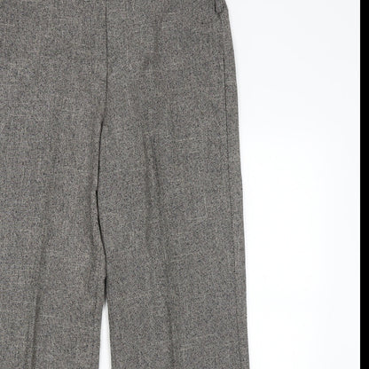 Womens UK Size 12 Evie Regular Fit  Brown Trousers