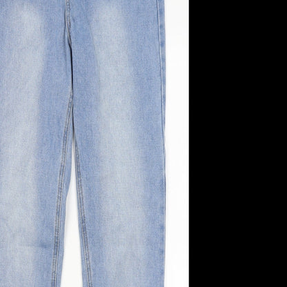 Pretty Little Thing Womens Blue   Skinny Jeans Size 8 L29 in