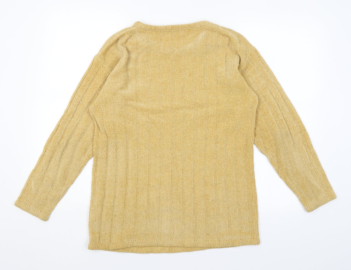EWM Womens Yellow   Pullover Jumper Size S