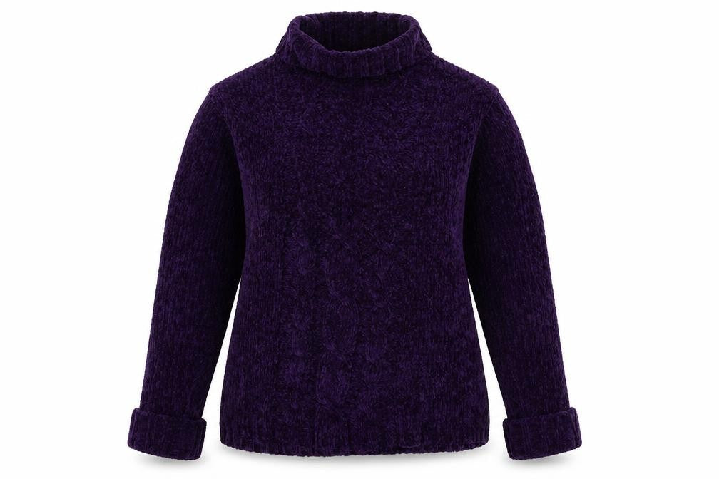 Womens UK Size S Alibi Purple Pullover Jumper