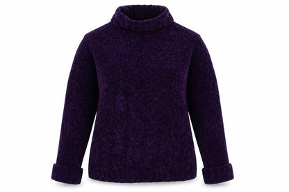 Womens UK Size S Alibi Purple Pullover Jumper