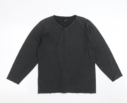 NEXT Mens Grey  Knit Pullover Jumper Size M