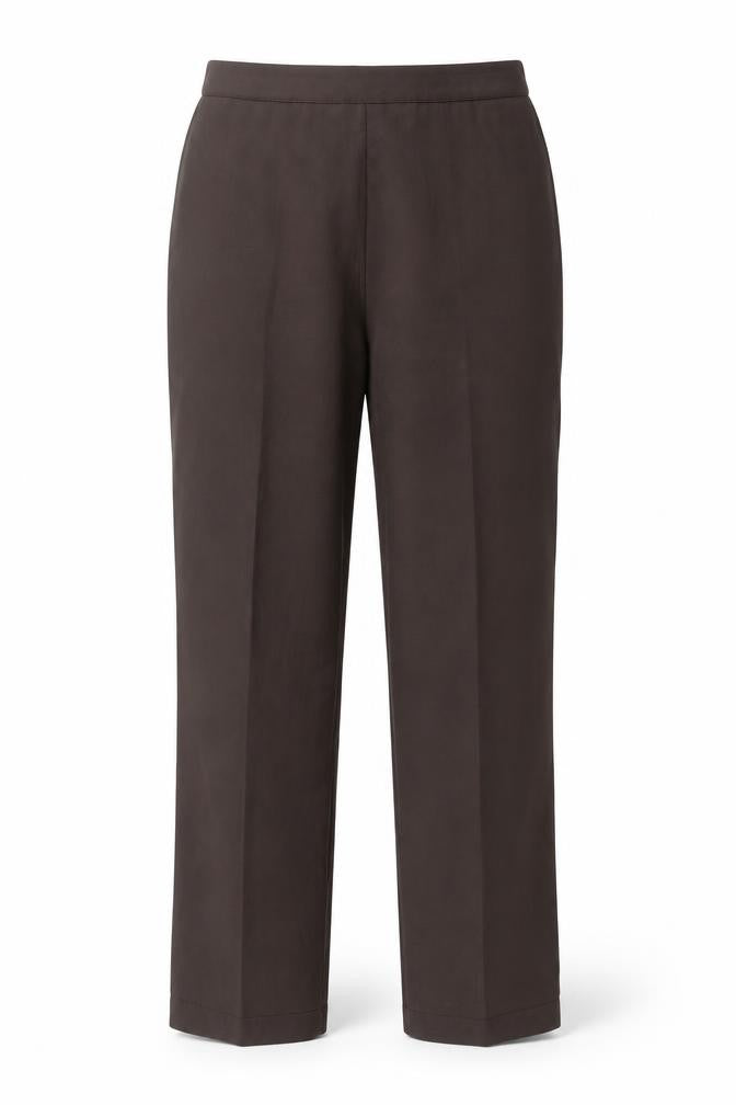 Womens UK Size 12 Preworn Regular Fit  Brown Trousers