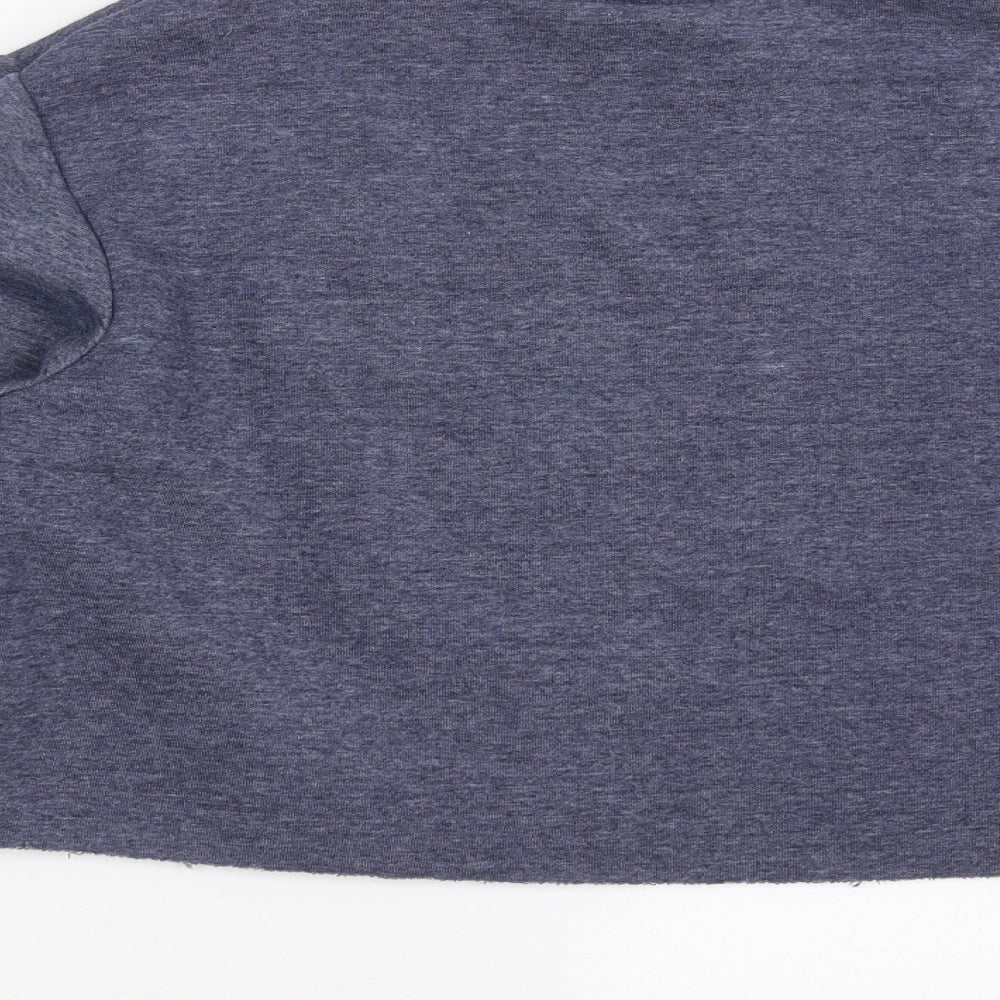 Primark Womens Blue   Pullover Sweatshirt Size 2XS  - cropped, friends
