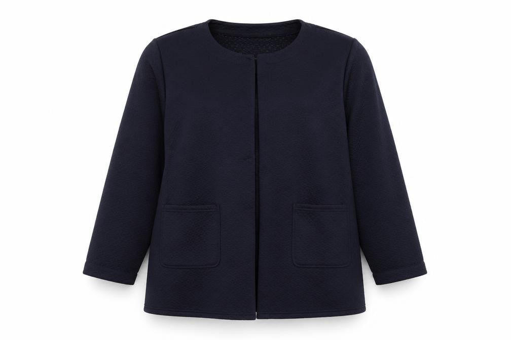 Womens UK Size 16 Gabriella Vicenza Blue Overcoat