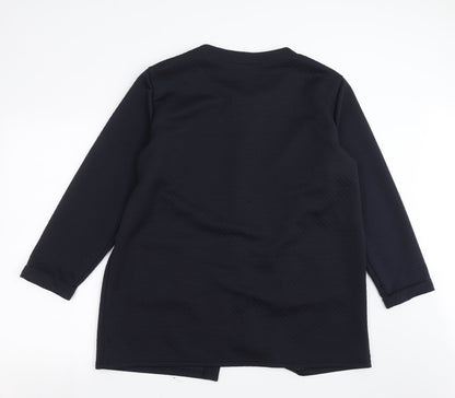 Womens UK Size 16 Gabriella Vicenza Blue Overcoat