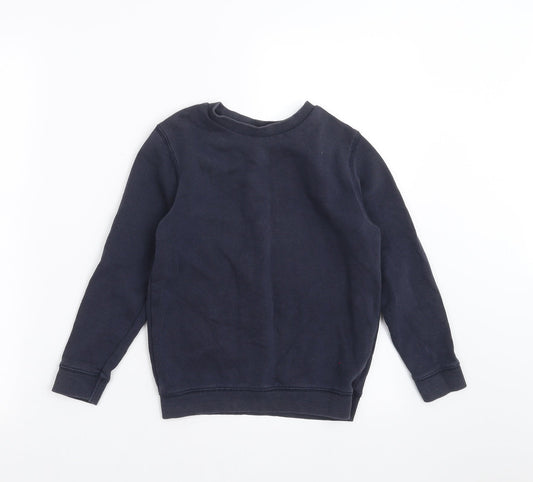 TU Boys Blue   Pullover Sweatshirt Size 6 Years  - school wear