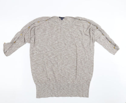Gap Womens Beige  Knit Pullover Jumper Size XL
