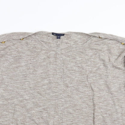 Gap Womens Beige  Knit Pullover Jumper Size XL