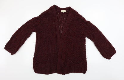 Womens UK Size 10 River Island Purple Cardigan Jumper