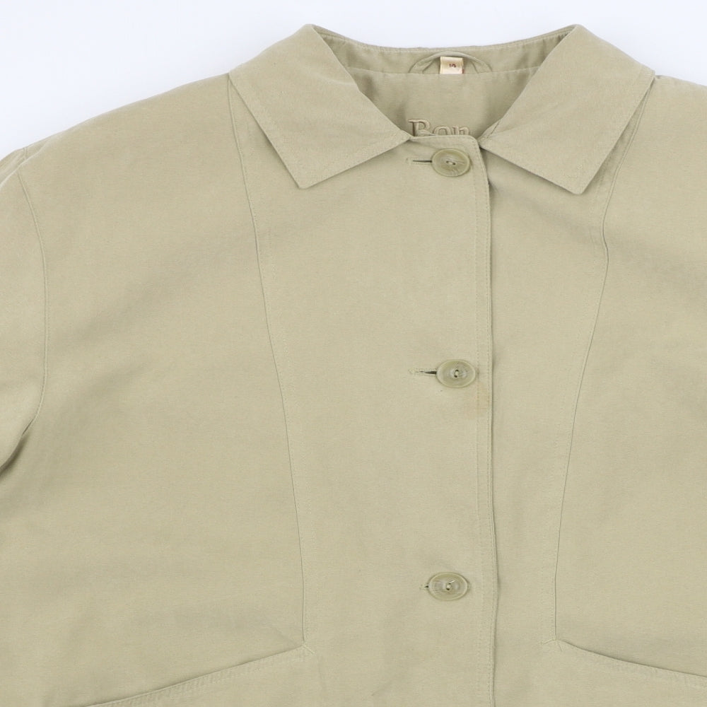Womens UK Size 14 Bonmarché Beige Jacket