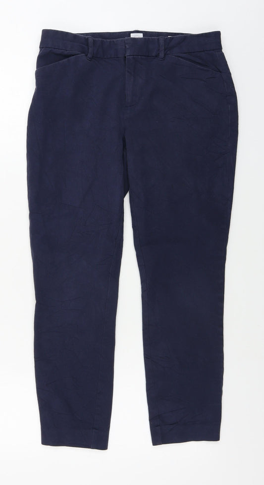 Womens UK Size 6 Gap Regular Fit  Blue Trousers