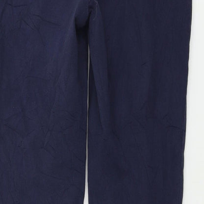 Womens UK Size 6 Gap Regular Fit  Blue Trousers