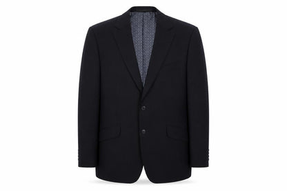 Mens UK Size 46 Impressions Regular Black Suit Jacket