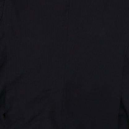 Mens UK Size 46 Impressions Regular Black Suit Jacket