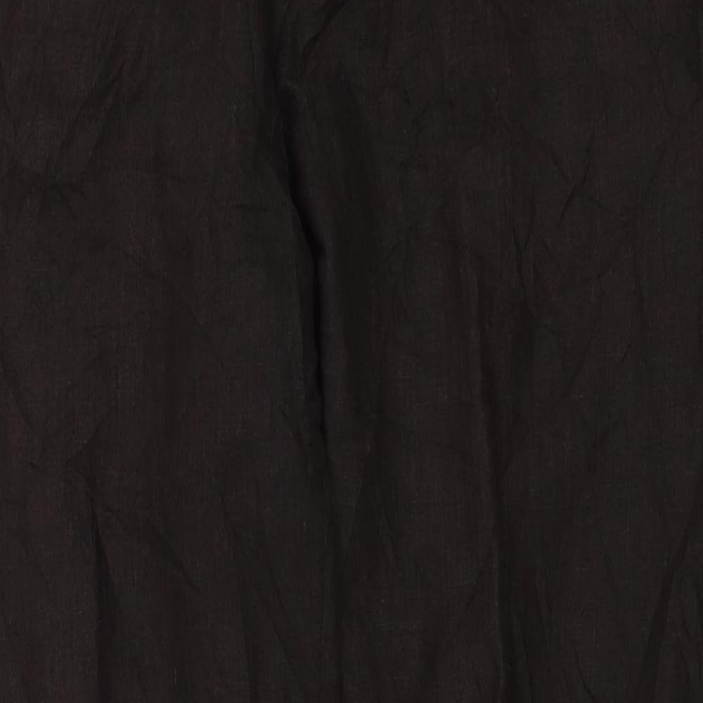 Womens UK Size 34 in Preworn Regular Fit  Brown Trousers