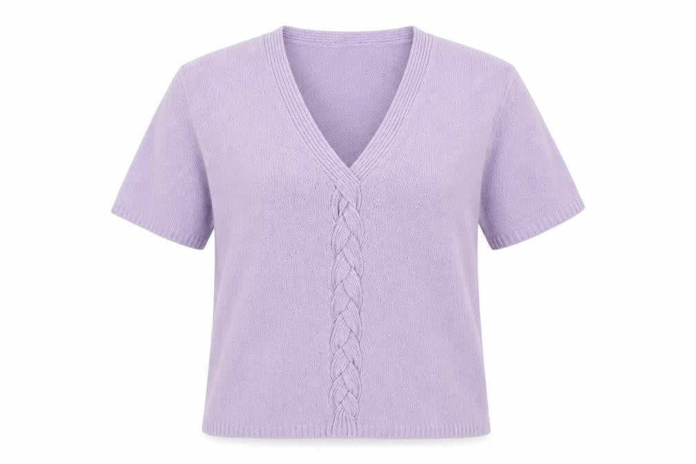 Bonmarché Womens Purple Pullover Jumper Size S