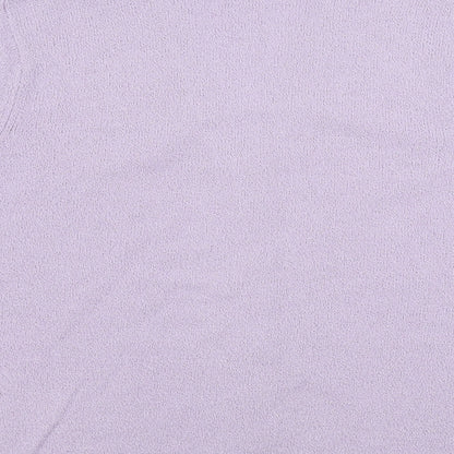 Womens UK Size S Bonmarché Purple Pullover Jumper