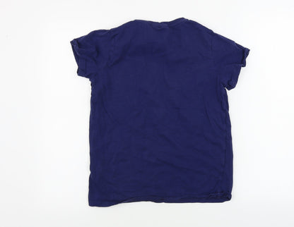 Saint Tropez  Mens Blue    T-Shirt Size XS