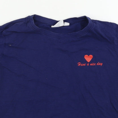 Saint Tropez  Mens Blue    T-Shirt Size XS