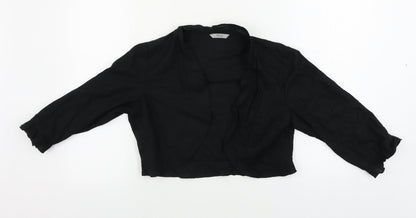Womens UK Size 14 Marks and Spencer Black Cardigan Jumper