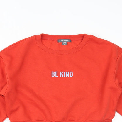Primark Womens Orange   Pullover Jumper Size L