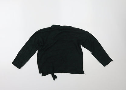 Zara Girls Green   Basic Blouse Size 7 Years