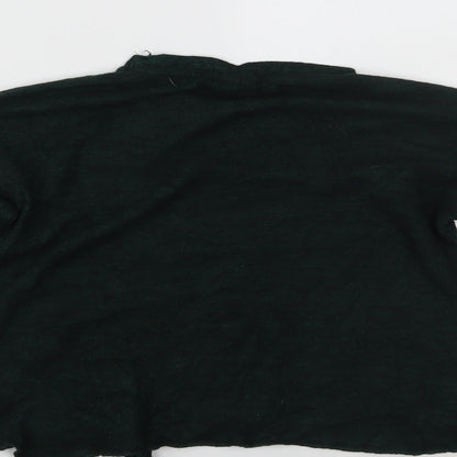Zara Girls Green   Basic Blouse Size 7 Years