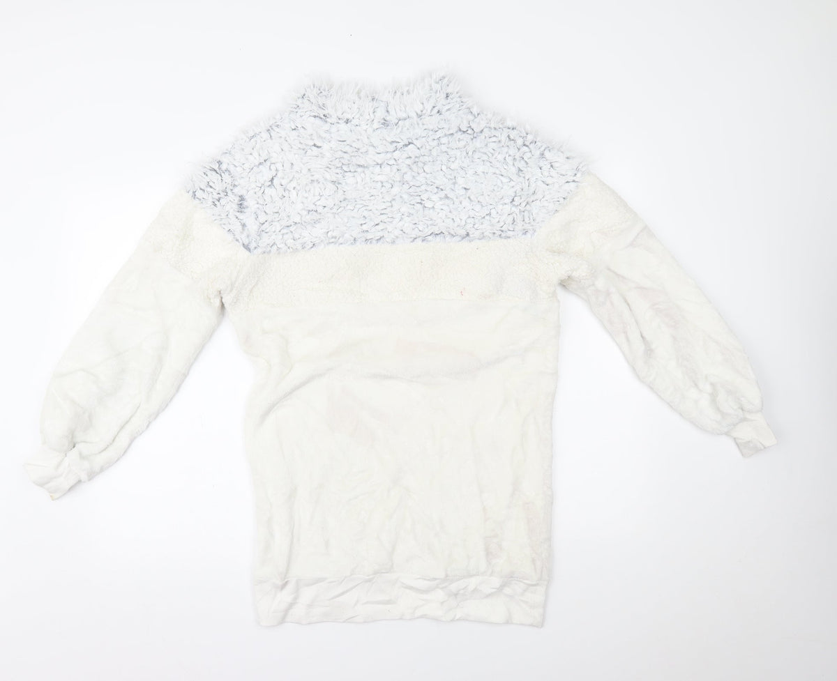 George Womens White   Top Pyjama Top Size 10