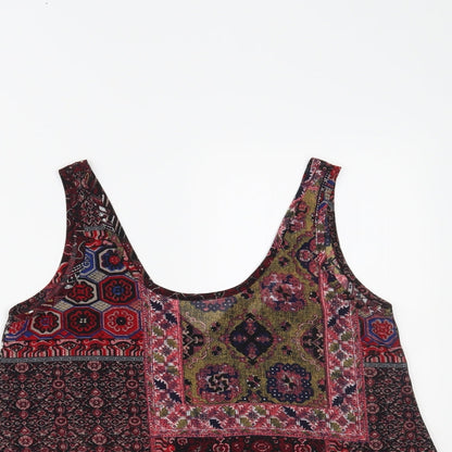 Womens UK Size XS Glamourous Multicoloured Camisole Tank