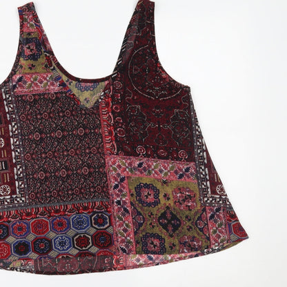 Womens UK Size XS Glamourous Multicoloured Camisole Tank