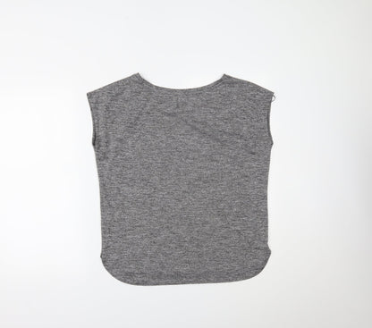Womens UK Size S Matalan Red Basic Tank