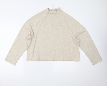 Womens UK Size M H&M Ivory Pullover Jumper