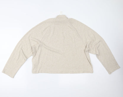Womens UK Size M H&M Ivory Pullover Jumper