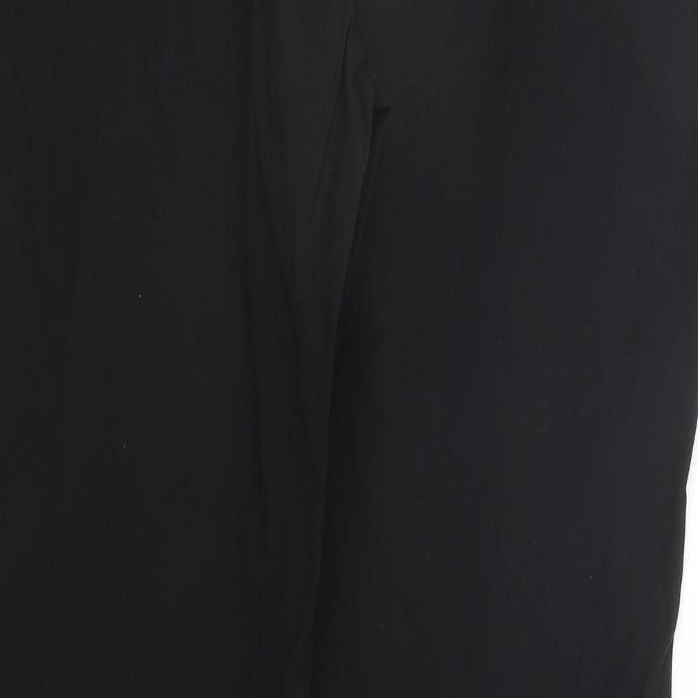 Womens UK Size 12 Marks and Spencer Regular Fit  Black Trousers