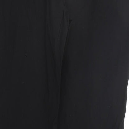 Womens UK Size 12 Marks and Spencer Regular Fit  Black Trousers