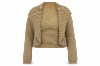 Womens UK Size L PLANET Beige Cardigan Jumper