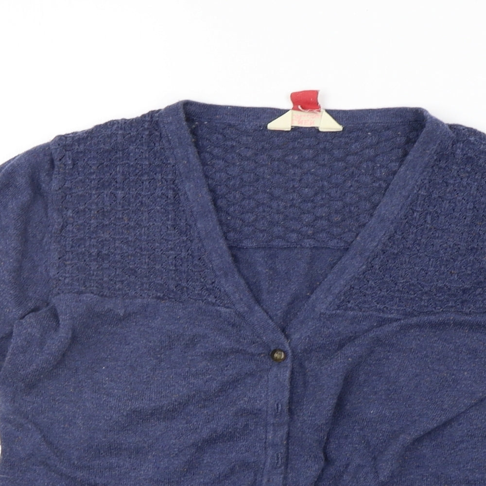 Falmer Heritage Womens Blue   Cardigan Jumper Size 10