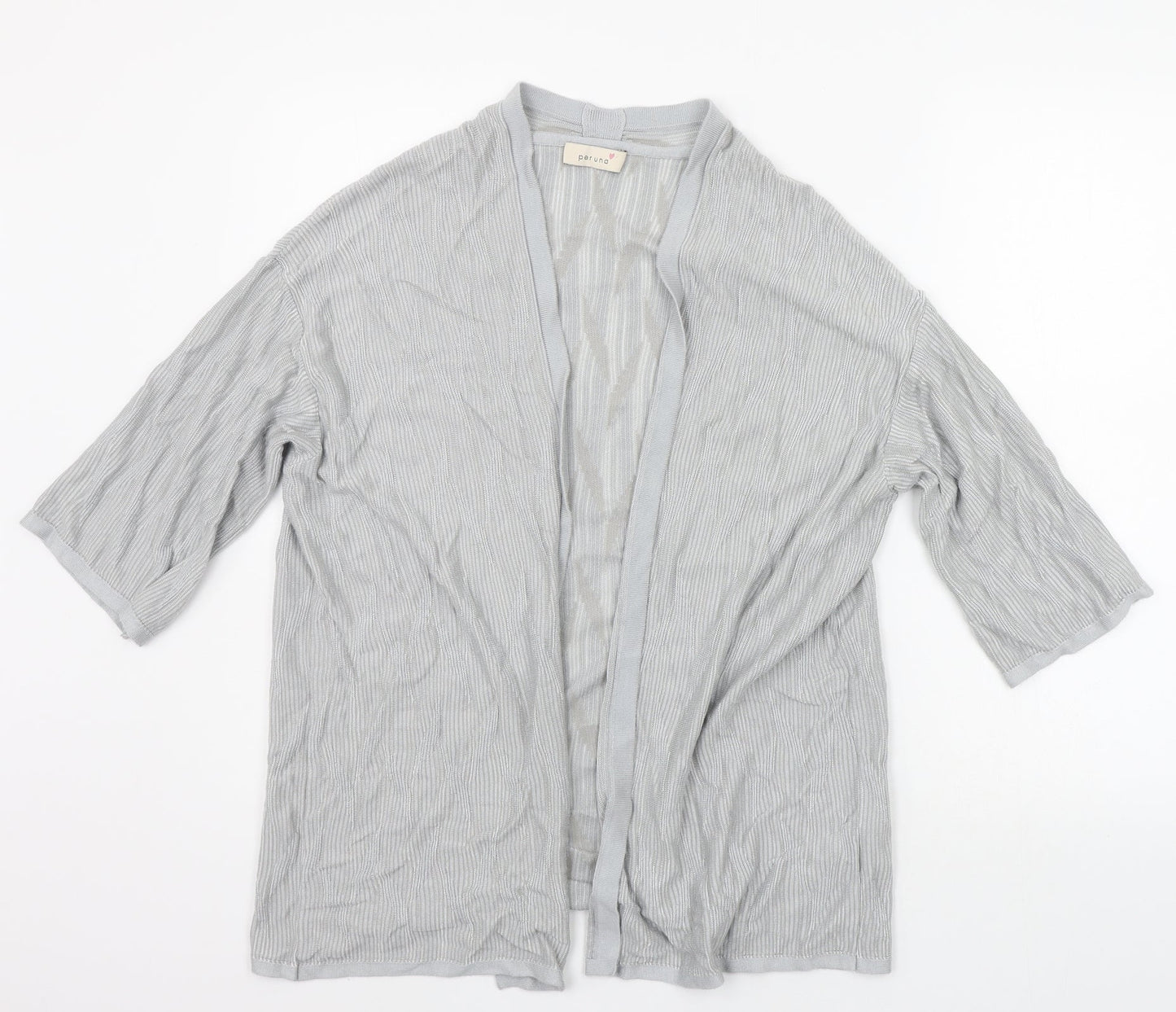 Womens UK Size 16 Per Una Grey Cardigan Jumper