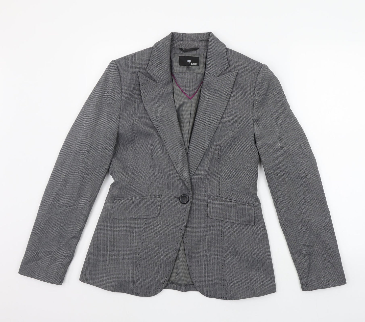NEXT Womens Grey   Jacket Blazer Size 10
