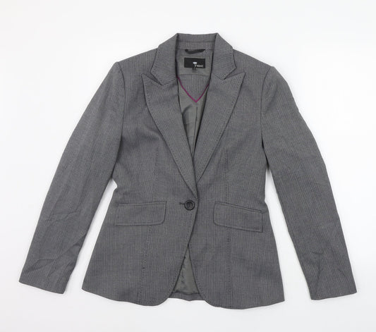 NEXT Womens Grey   Jacket Blazer Size 10